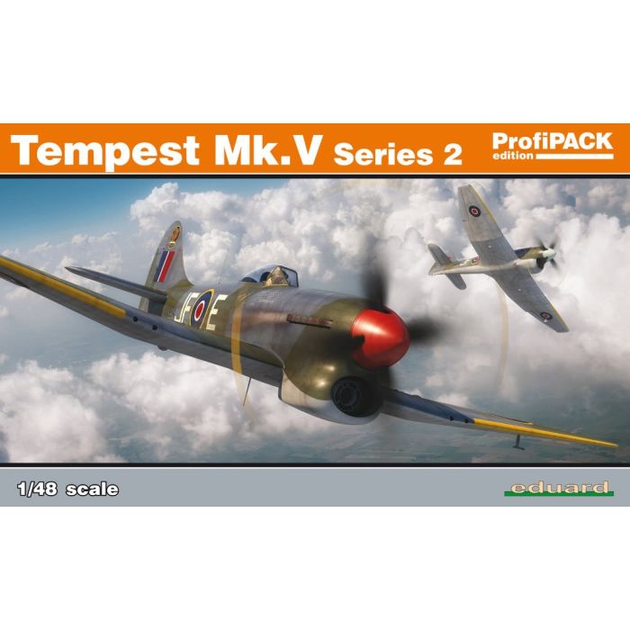 Eduard Plastic Kits: Tempest Mk.V series 2 Profipack in 1:48